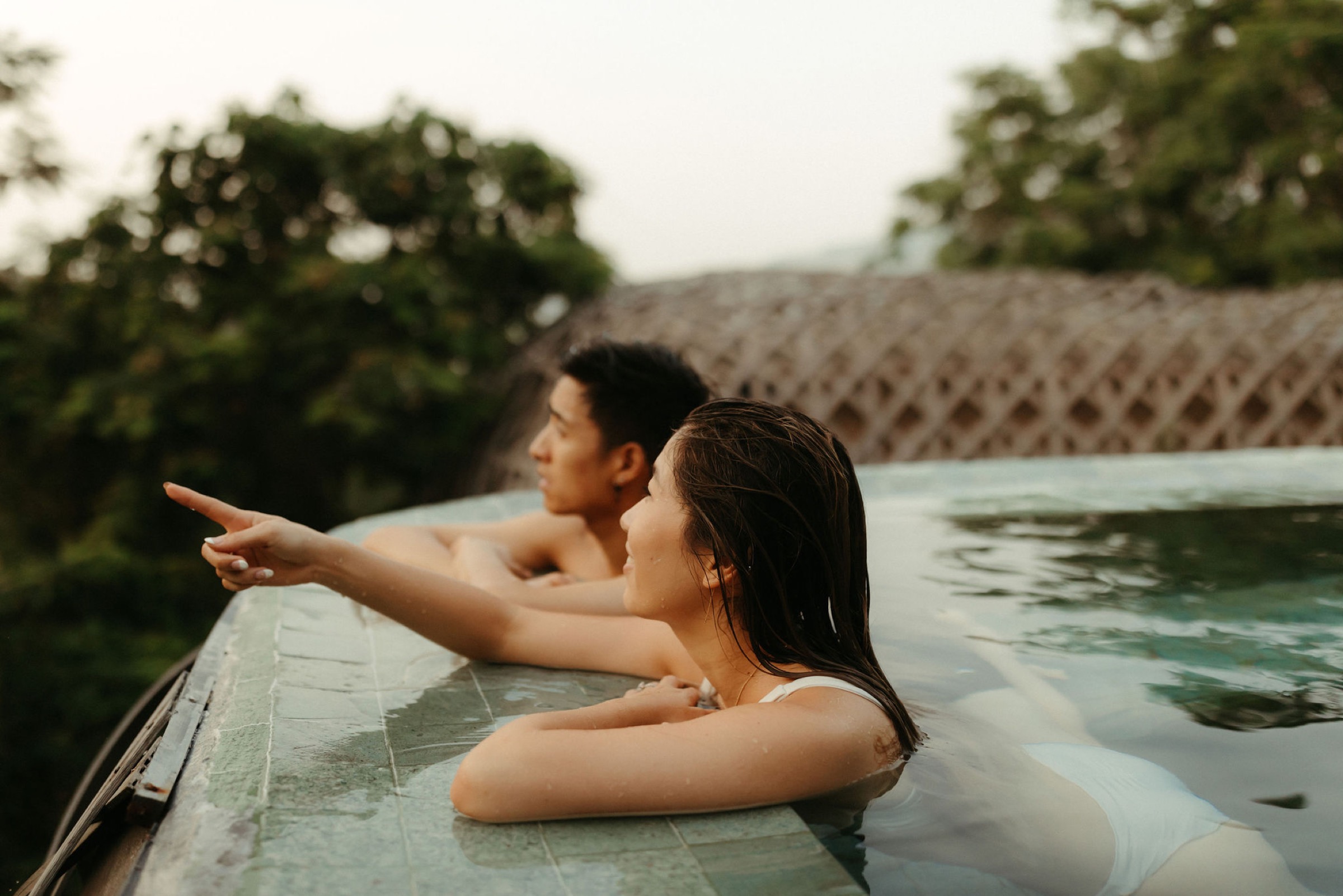thailand infinity pool honeymoon