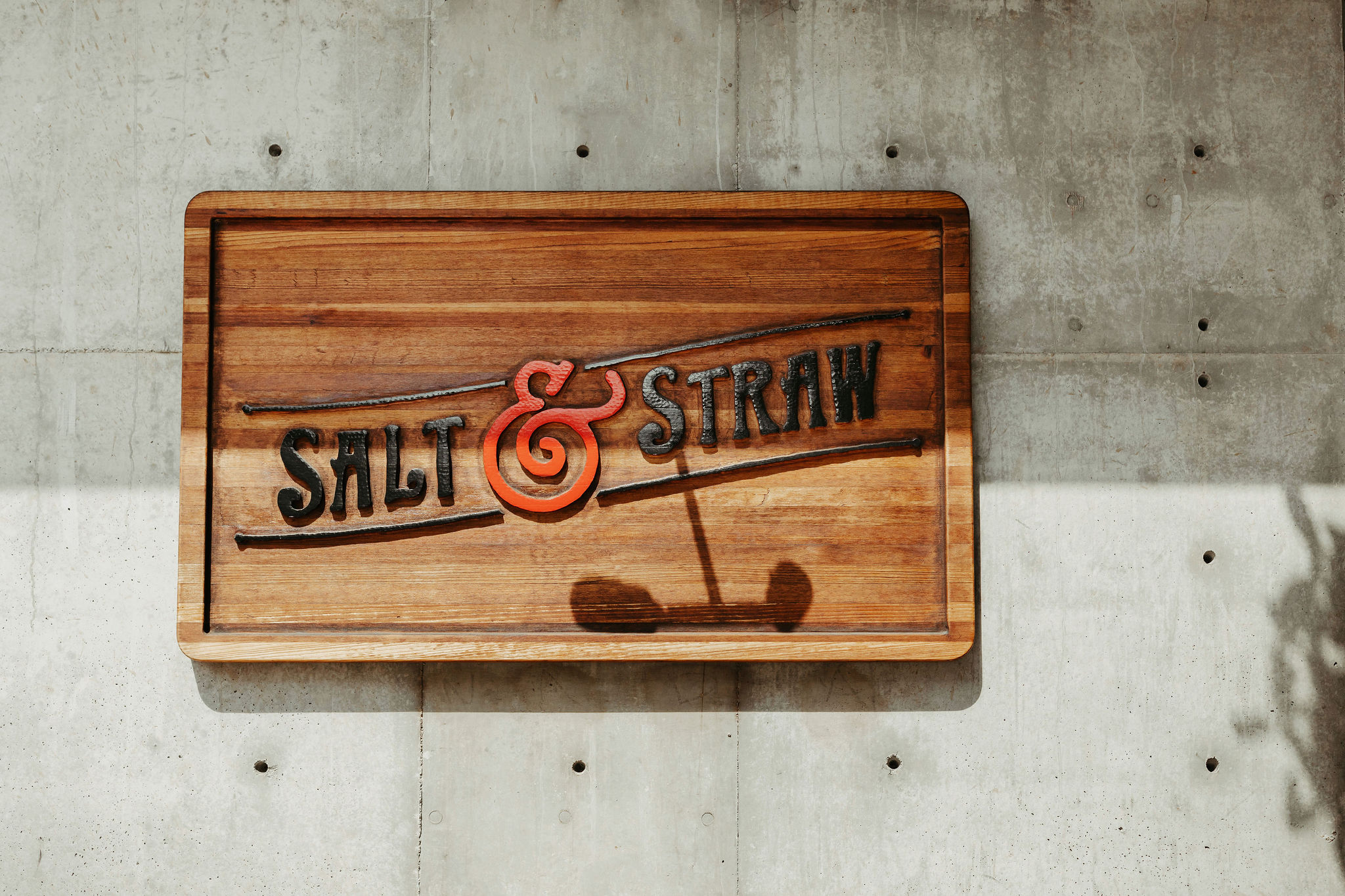 salt and straw ice cream sign